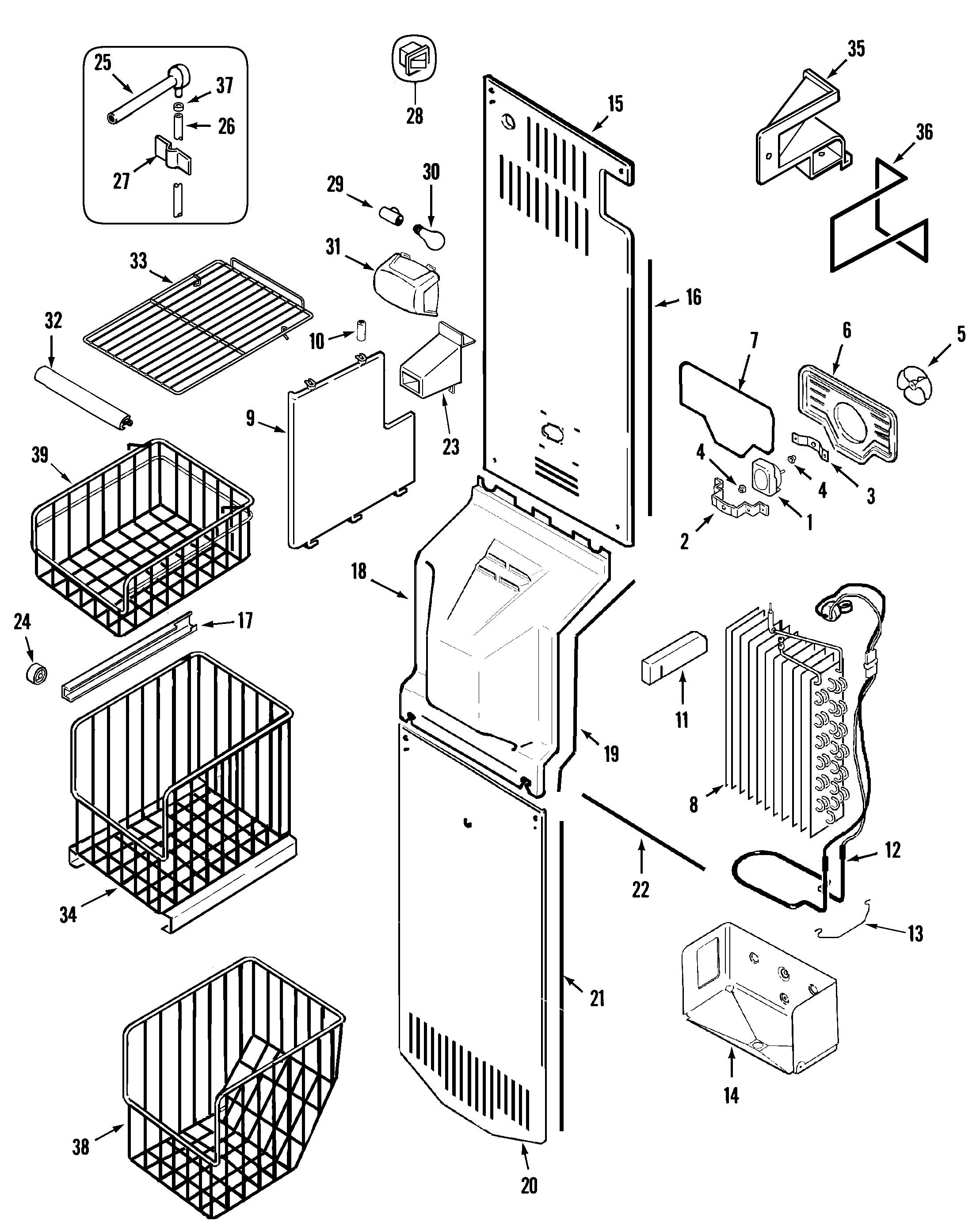 Freezer compartment