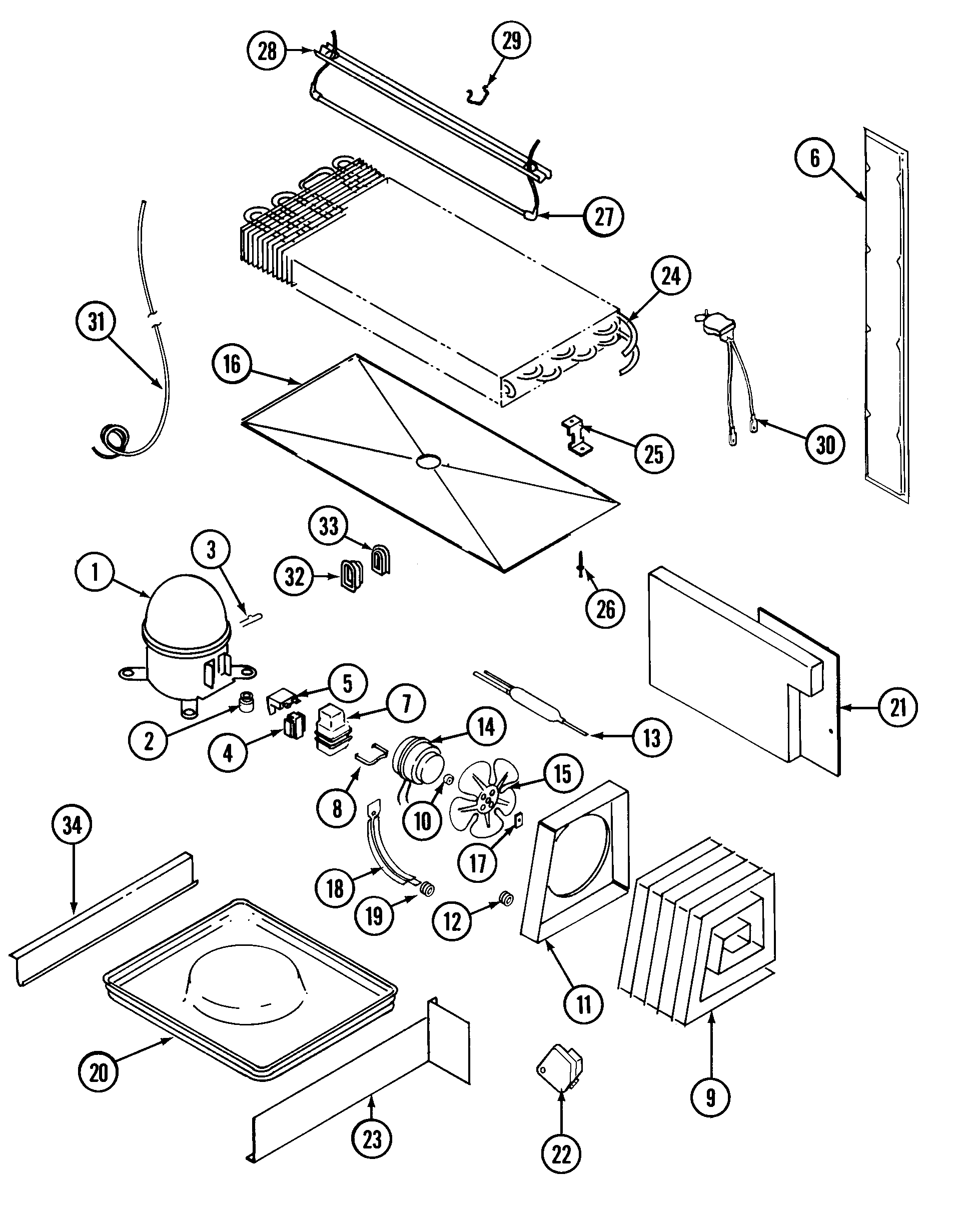Unit compartment & system
