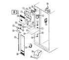 Maytag GS22Y8DA freezer compartment diagram