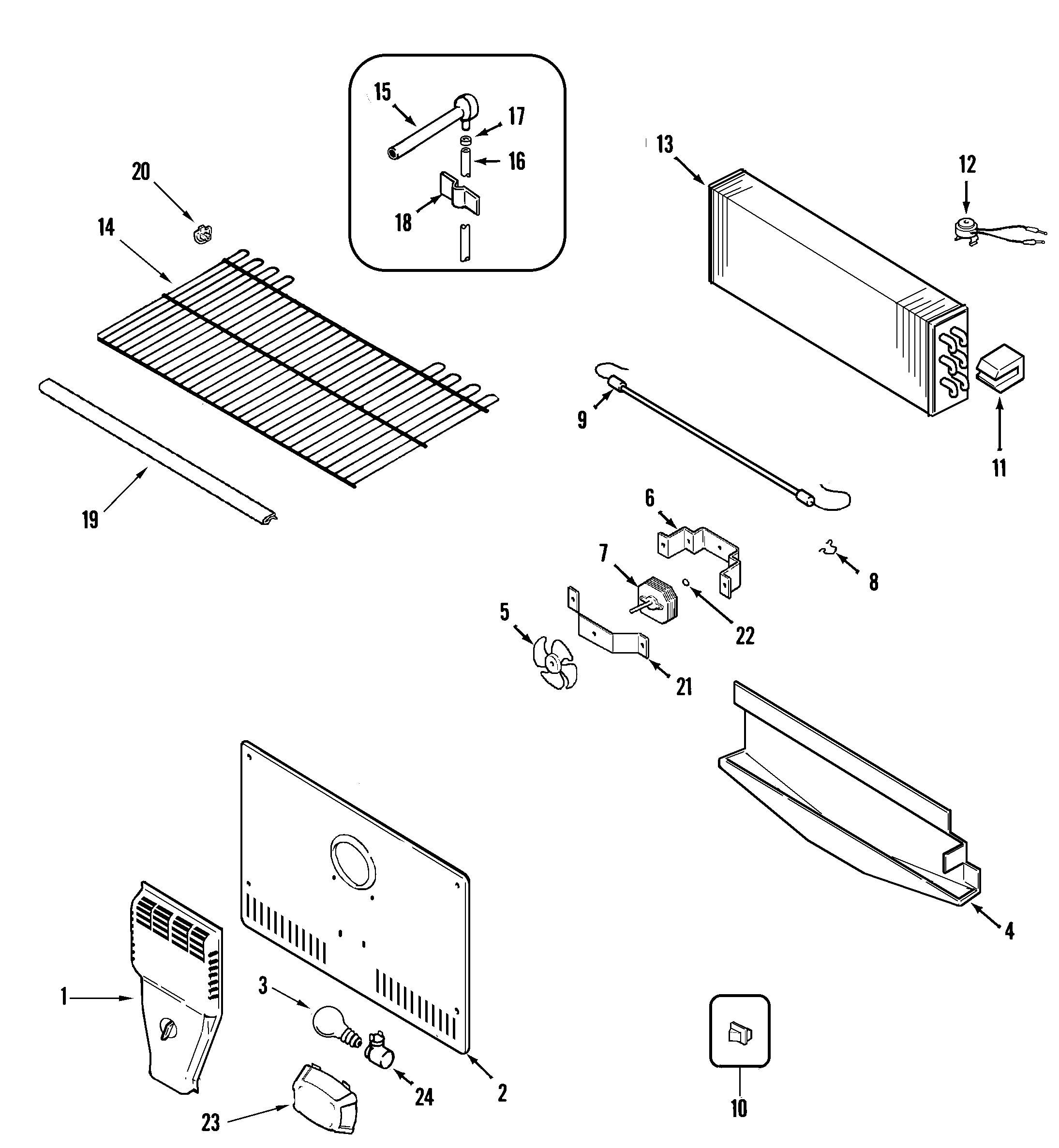 Freezer compartment