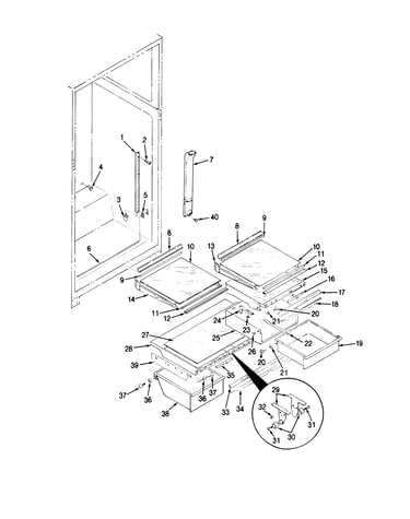 Shelves & accessories