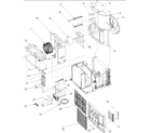 Haier AAC121SRA-PAAC121SRA0 chassis assembly diagram