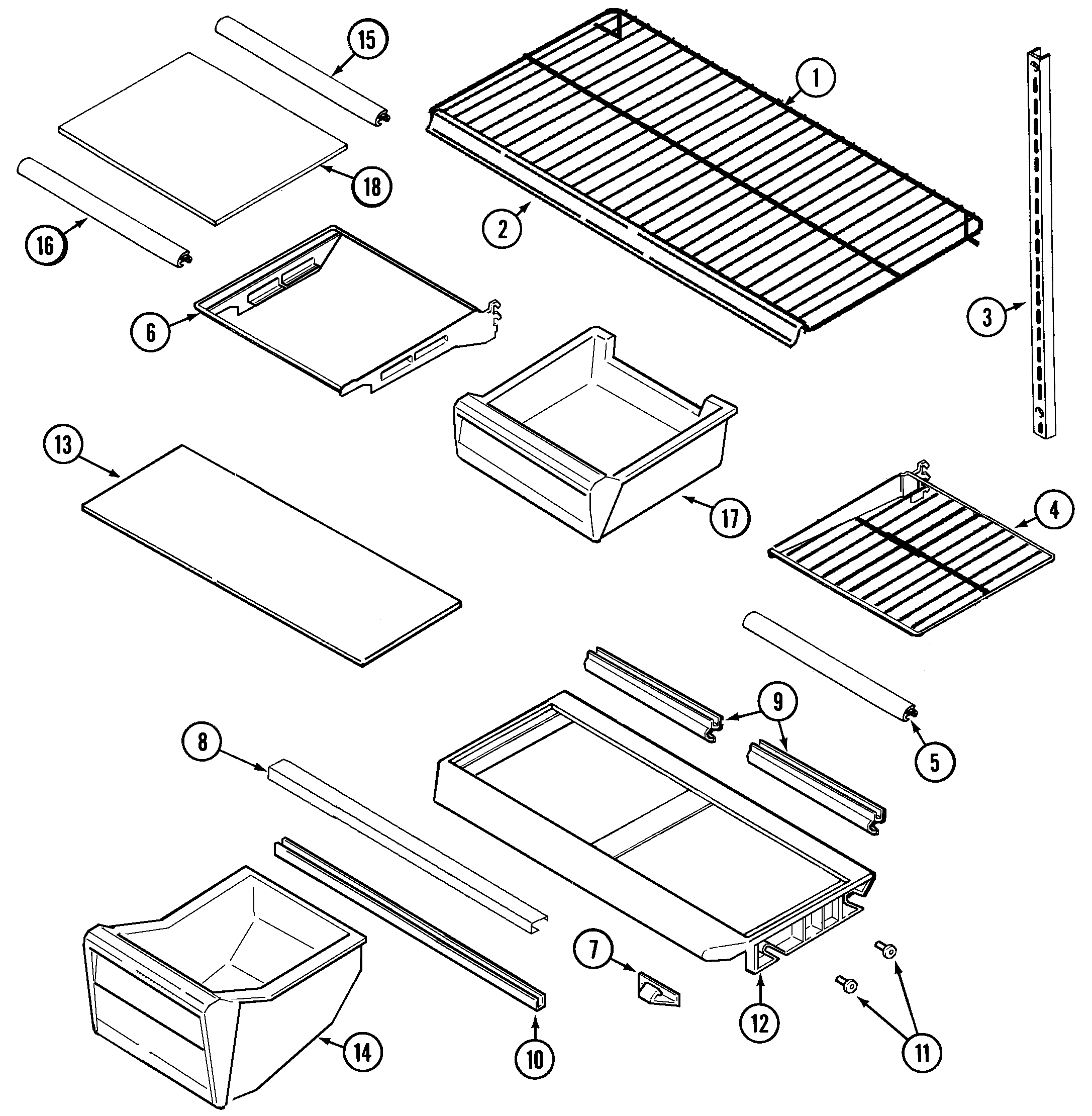 SHELVES & ACCESSORIES