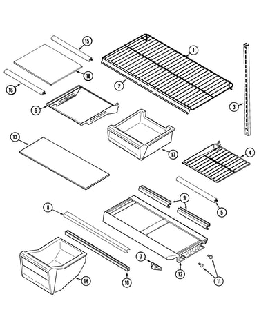 Shelves & accessories