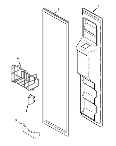 Freezer inner door