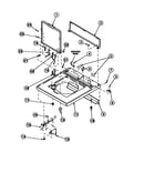 Cab top/loading dr & ctrl hood rear pan