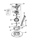 Brg hsg/brake pulley & pivot dome