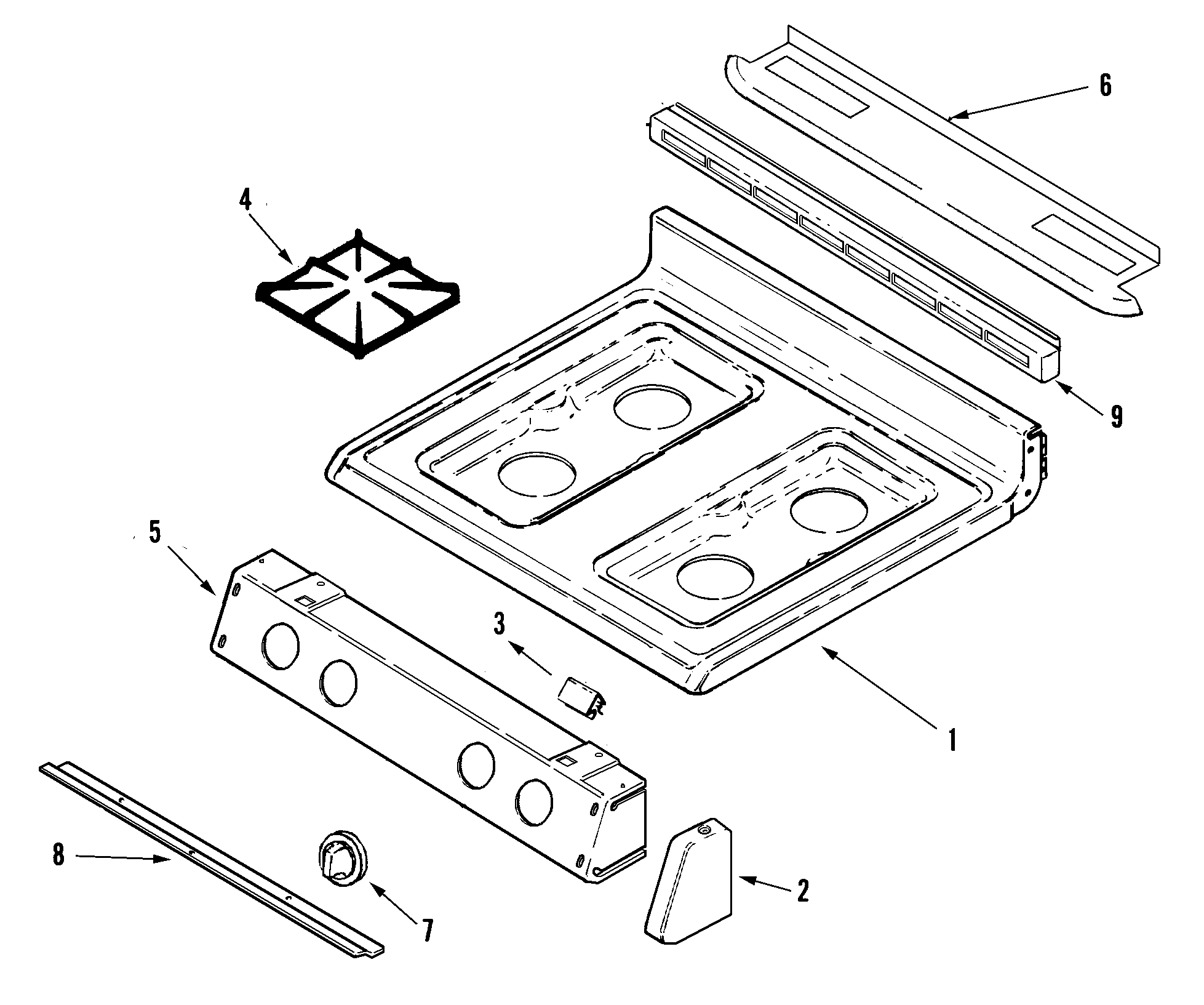 Top assembly