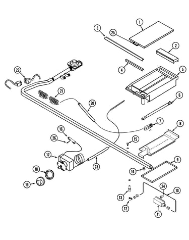 Griddle assembly