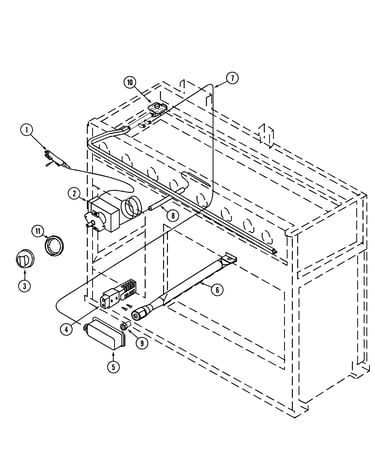 12" oven controls