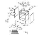 Jenn-Air PRG3000P body diagram