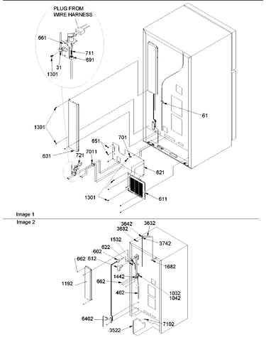 Cabinet back