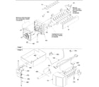 Amana TX21VC-P1315905WC ice maker assy parts diagram