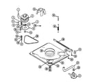 Maytag PAV5057AWW base & motor diagram