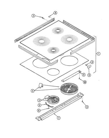 Top assembly