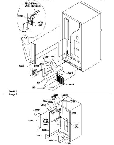Cabinet back