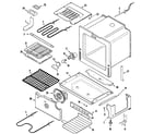 Maytag MES5870ACB oven/base diagram