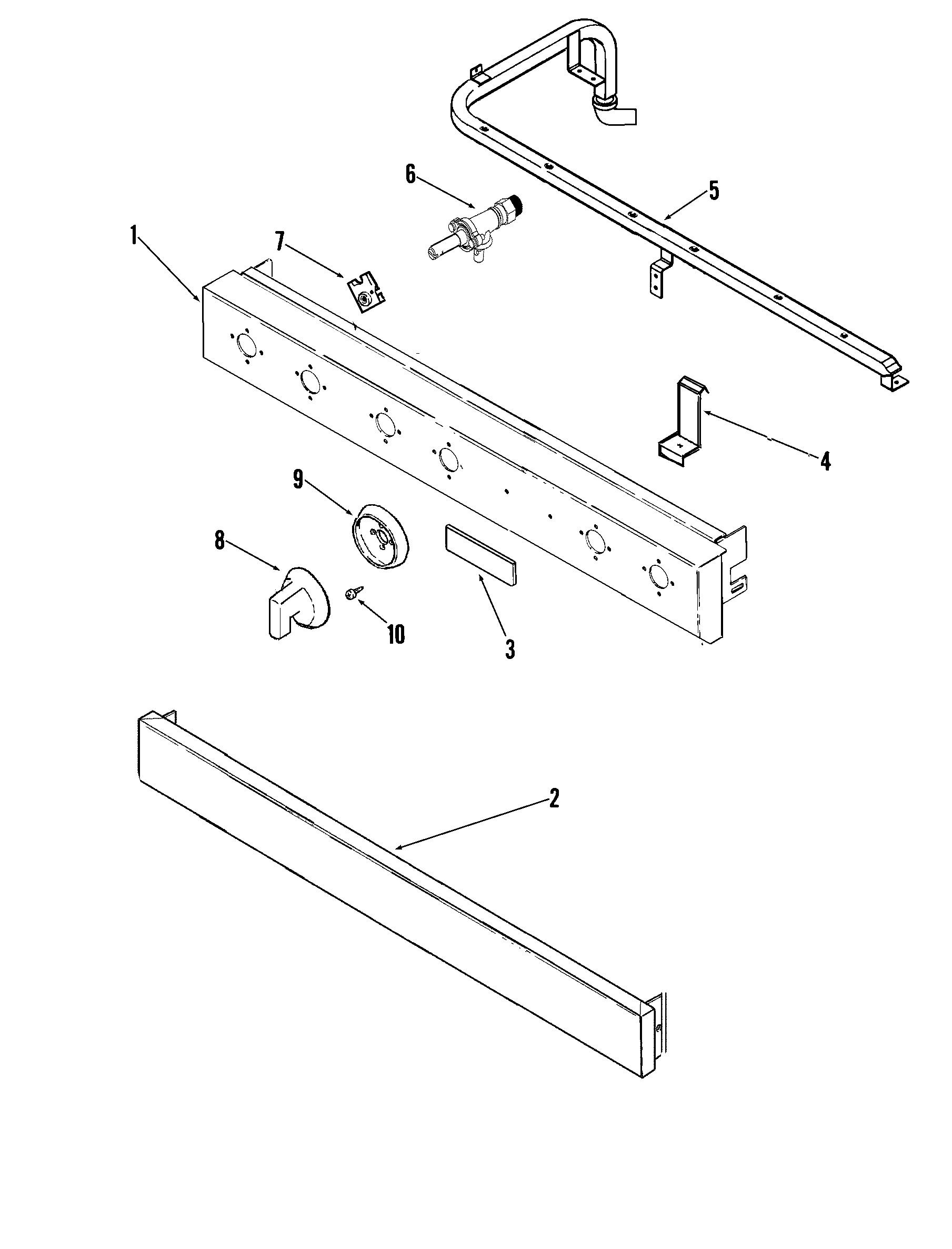 CONTROL PANEL/MANIFOLD PIPE