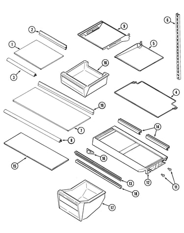 Shelves & accessories