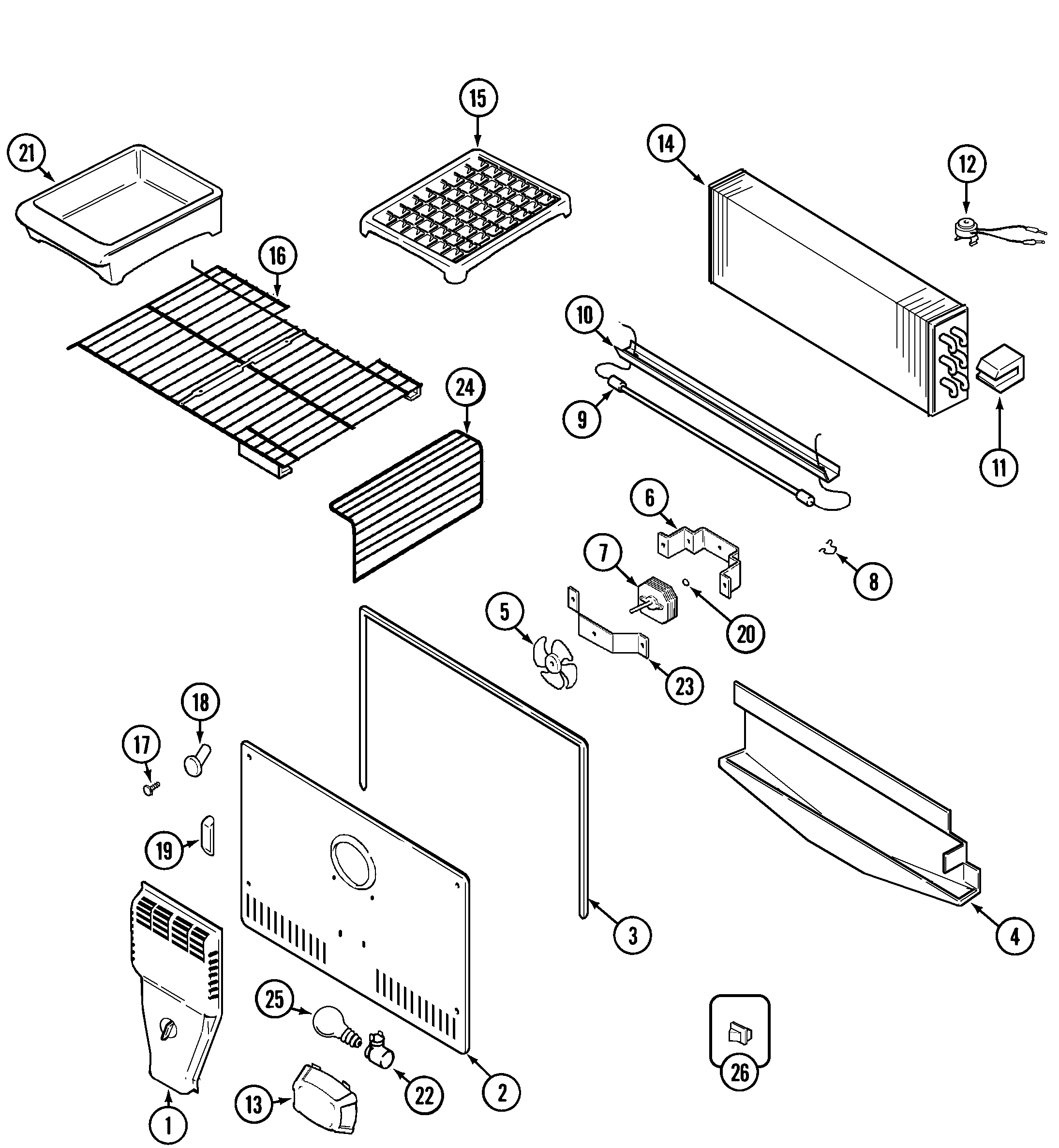 Freezer compartment