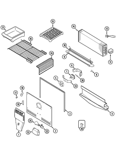 Freezer compartment