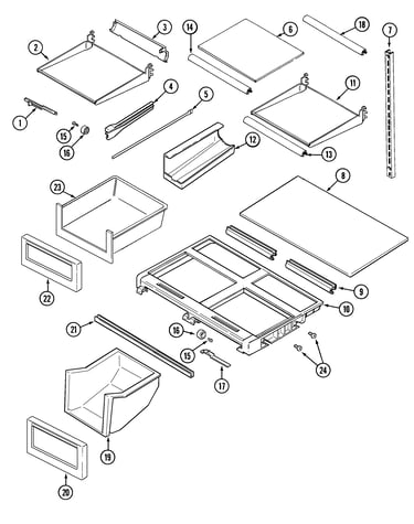 Shelves & accessories
