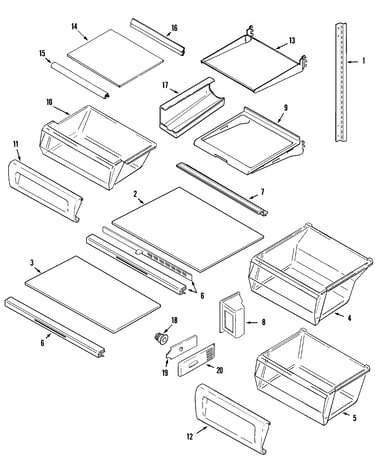 Shelves & accessories