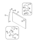 Freezer outer door