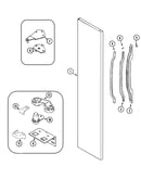 Freezer outer door