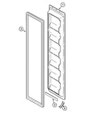 Freezer inner door
