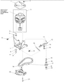 Motor, belt, pump, and idler assy
