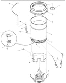 Outer tub and pressure tube