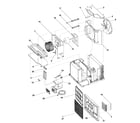 Haier AAC121STA-PAAC121STA0 chassis assembly diagram