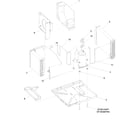 Haier AAC121STA-PAAC121STA0 chassis assembly diagram