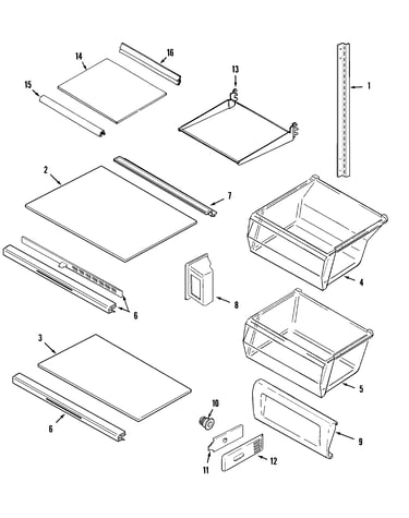 Shelves & accessories