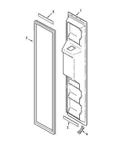 Freezer inner door