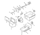 Maytag GS2124SEDW ice bin (rev 12) diagram