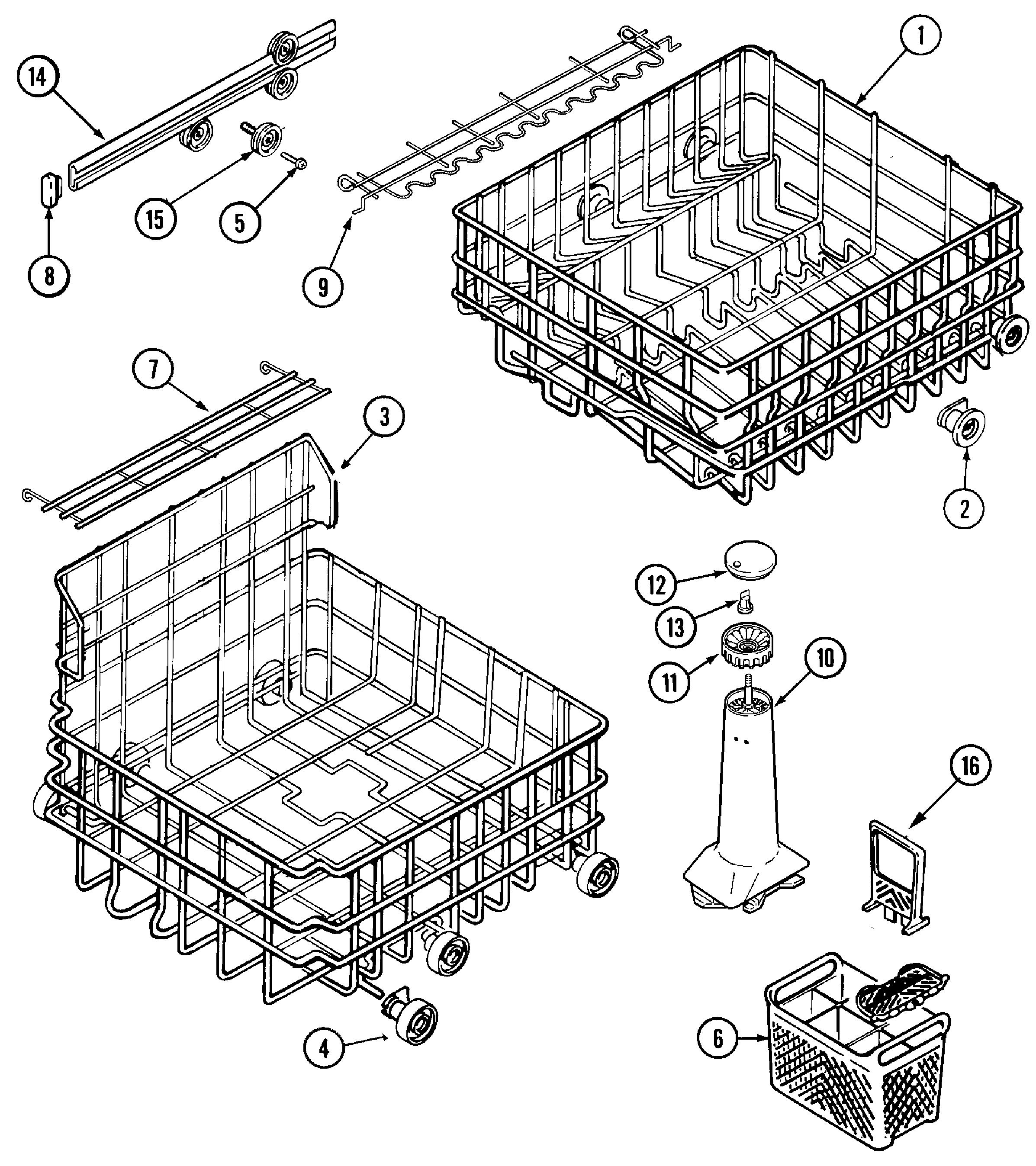 TRACK & RACK ASSEMBLY