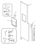 Freezer outer door