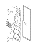 Freezer inner door