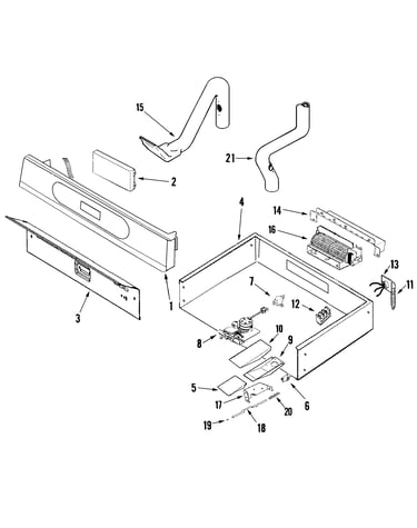 Control panel and internal controls