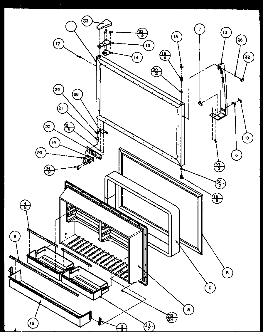 FZ DOOR (WHITE