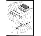 Amana TZ21Q2W-P1111713WW divider block and controls diagram