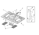 Maytag MMV5165AA base/latch board assembly diagram