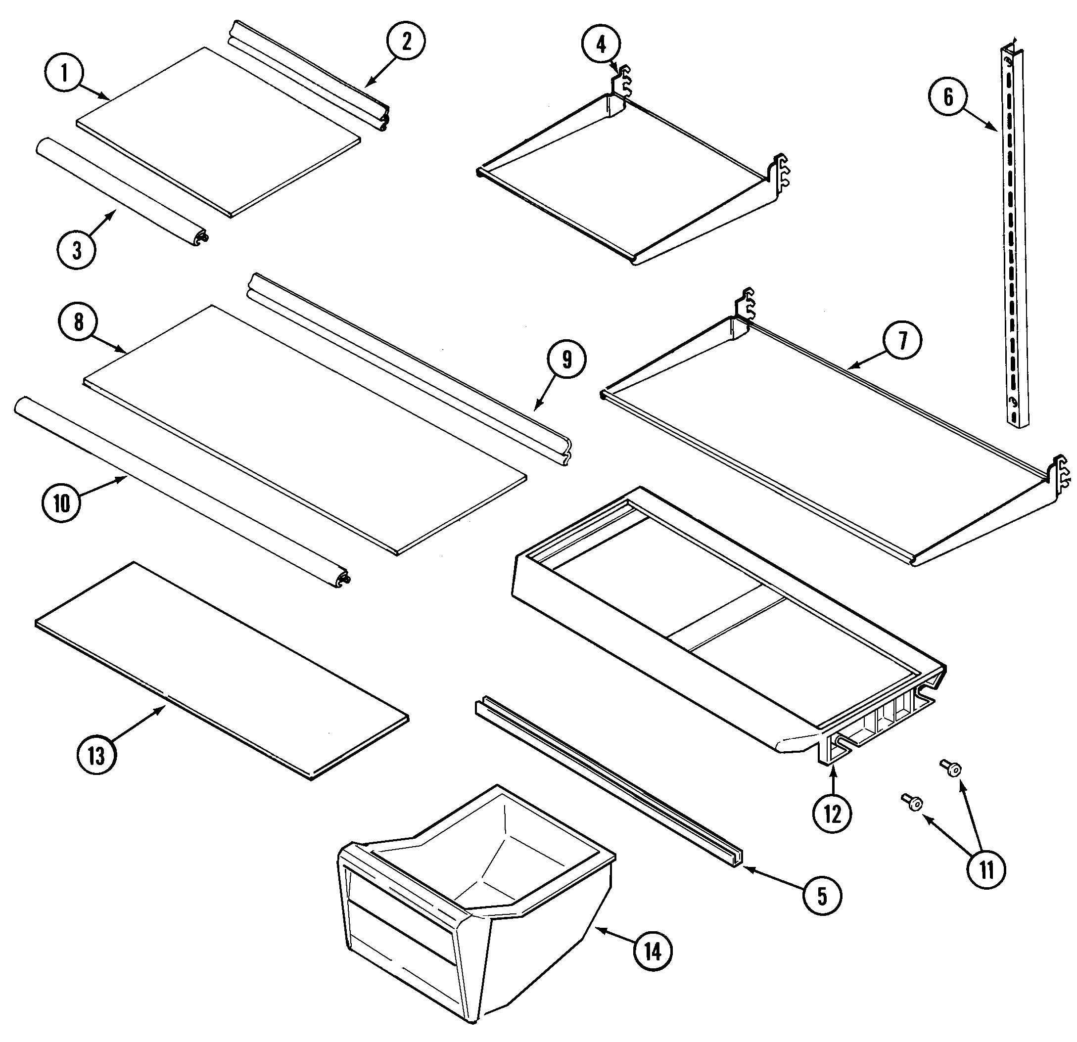 Shelves & accessories