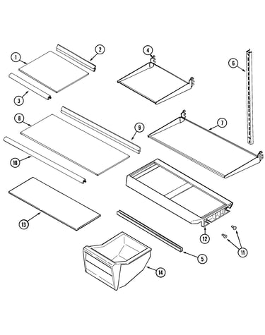 Shelves & accessories