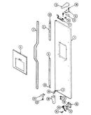 Freezer outer door