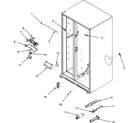 Maytag PSD267LHES evap fan/crisp light/filter (ser.10) diagram