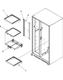 Refrigerator shelves