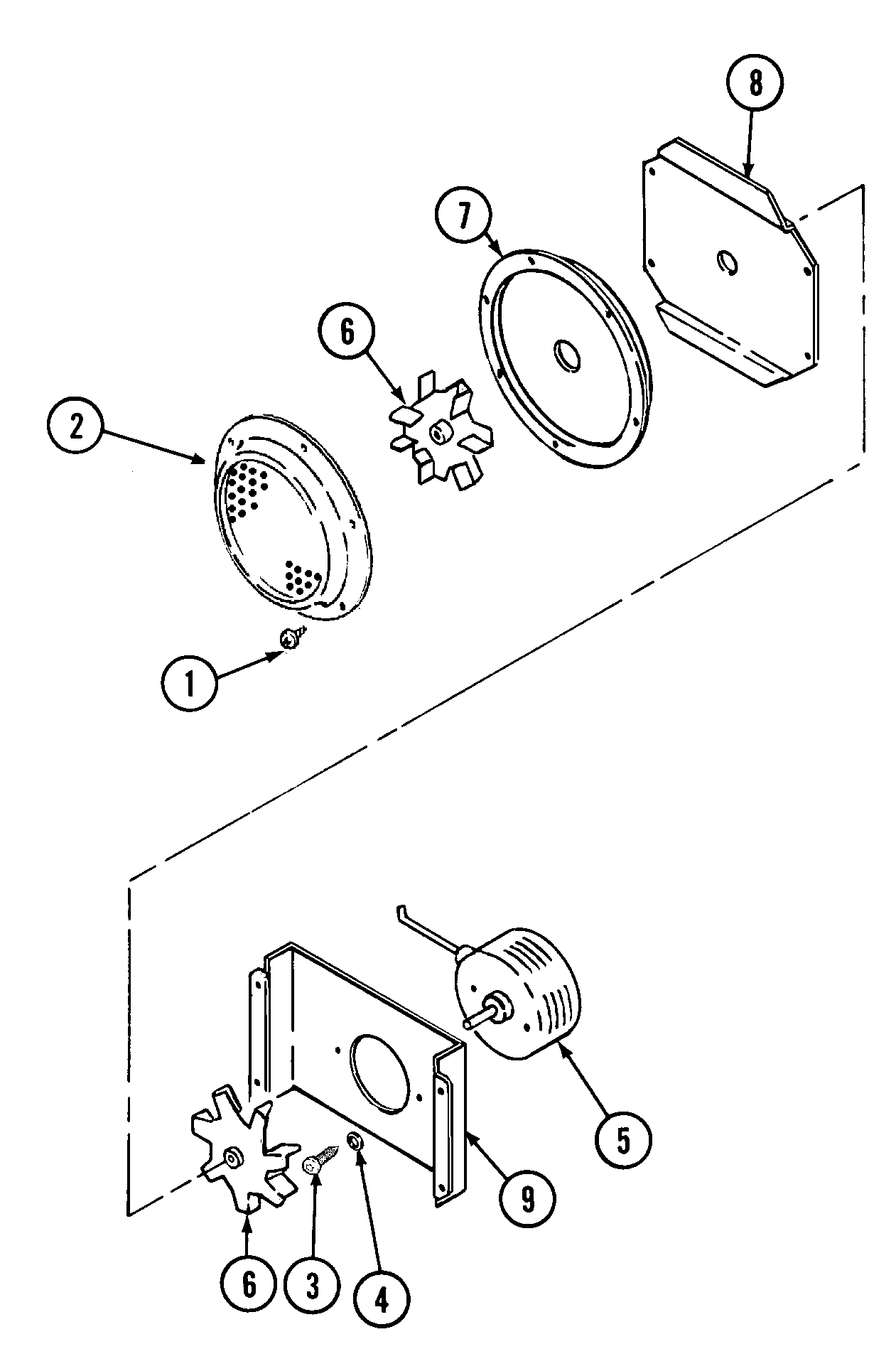 Blower motor (convection)